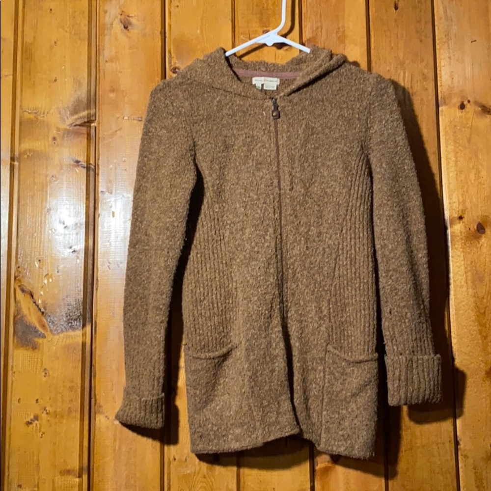 Brown Royal Robbins Full Zip Cardigan